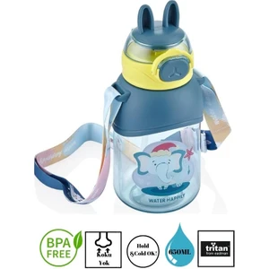 - Water Happily Plastic Bottle 650 ml