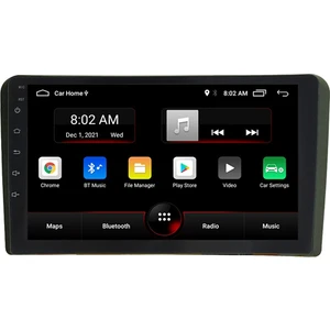 Audi A3 2003-2013 Android Multimedya Carplay 9 Inc Hd IPS Ekran 4GB/64GB Kamera Hediyeli