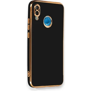 Xiaomi Redmi Note 7 ile Uyumlu Platin Krom Volet Kılıf