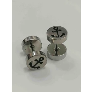 Stainless Steel Çelik Erkek Küpe