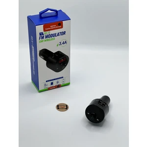 Araç Müzik Çalar Fm Transmitter Modulator Oto Araba Çakmaklık Bluetooth USB Mdl-13