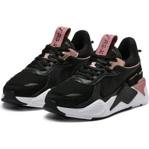 Rs-X Trophy Black - Gold Unisex Siyah Spor Ayakkabı 369451 04