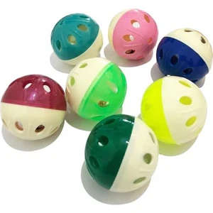 Pet Style Renkli Zilli Oyun Topu 4cm