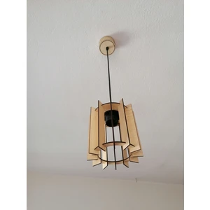 Ferisa Home Rustik Salon Mutfak Balkon Ahşap Avize