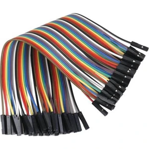 10CM Ayrılabilen Jumper Kablo 40 Pin Dişi - Dişi Dupont Kablo Breadboard Kablo
