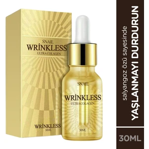 Wrınkless & Ultra Collagen Facial Serum Salyongoz Ozlu Serum