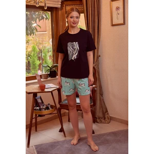 Kadın Kısa Kollu Pijama Takımı