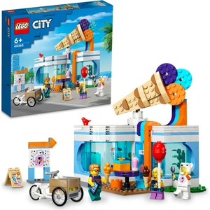 LEGO®City Dondurma Dükkanı 60363 - 6 Yaş ve Üzeri Çocuklar İçin  Yaratıcı Oyuncak Yapım Seti (296 Parça)