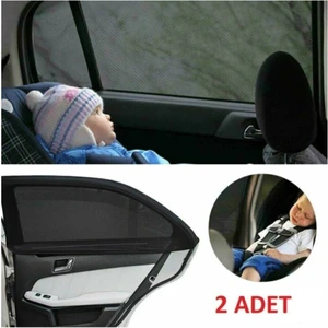 Fort Mondeo 2007-2014  Uyumlu 2 Adet Oto Yan Cam Güneşliği, Arka Cam Güneşliği/perde