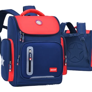 Puffs Shop Dingdang Kedi Su Tutmaz Büyük Kapasiteli Yükü Azaltan Omurga Koruması Ilkokul Öğrencileri Için Yeni Okul Çantası (Yurt Dışından)