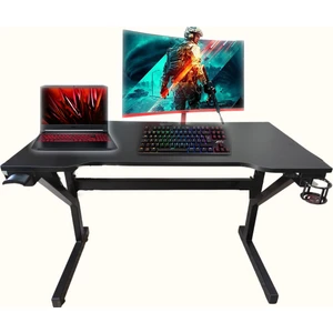X My Table x  My Table Led'li 130 x 65 x 76 Rgb'li Kumandalı Oyuncu Masası Oyuncu Masası