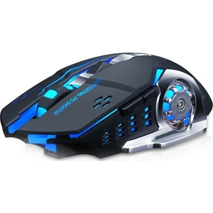 Thunder Wolf Q13 Kablosuz Şarjlı Işıklı Oyuncu Faresi () (Yurt Dışından)