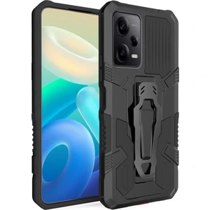 Kny Xiaomi Redmi Note 12 Pro 5g Kılıf Ultra Korumalı Manyetik Kemere Takmalı Standlı Klik Kapak