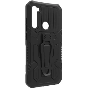 Kny Xiaomi Redmi Note 8 Kılıf Ultra Korumalı Manyetik Kemere Takmalı Standlı Klik Kapak
