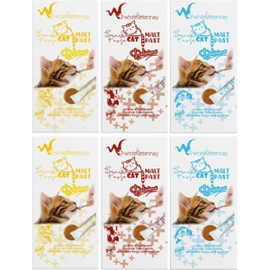 White Veterinay Creamy Karma Sıvı Kedi Ödülü 4X15 gr - 6 Adet