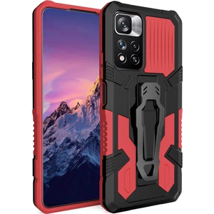 Xiaomi Redmi Note 12 Pro 4g Kılıf Ultra Korumalı Manyetik Kemere Takmalı Standlı Klik Kapak
