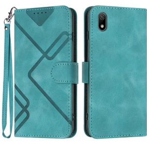 Zsunsky Shop Honor 8s Için Çizgi Desenli Pu Kılıf (Yurt Dışından)