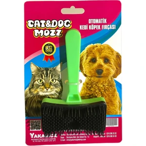 Otomatik Tek Tuşla Kolay Temizlenebilen Kedi Köpek Fırça Tarağı
