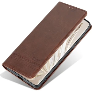 Honor 90 Pro Için Manyetik Buzağı Dokulu Kılıf (Yurt Dışından)