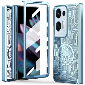 Zsunsky Shop Oppo Find N2 Için Galvanik Kılıf (Yurt Dışından)