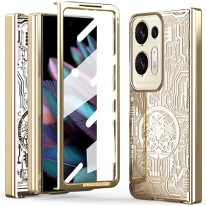 Zsunsky Shop Oppo Find N2 Için Galvanik Kılıf (Yurt Dışından)