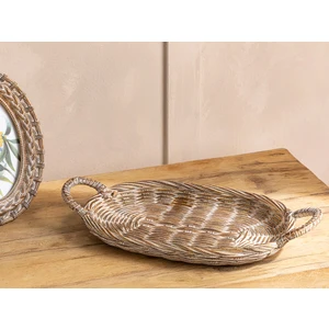 English Home Darcy Polyresin Dekoratif Tepsi Kahve 33 x 18 x 5,5 cm