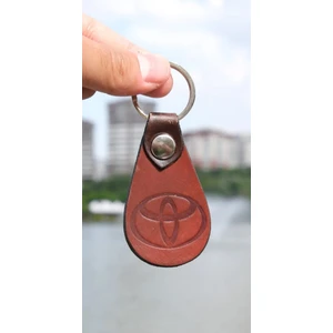 Oto Anahtarlık Toyota Logolu Otomotiv Motosiklet Anahtarlık Deri Anahtarlık