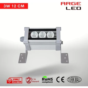 Arge Led Mavi Wallwasher Duvar Boyama 12 Cm (3W)