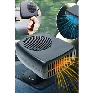 Çakmaklık Girişli 12V Isıtıcı-Soğutucu Buğu Çözücü Araç Içi Pratik Fan