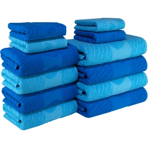 Textile Colors Banyo Havlu Setı 12 Adet - 4 Adet 30 x 50 cm 4 Adet 50 x 100 cm 4 Adet 70 x 140 cm