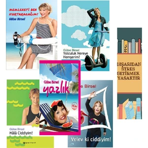 Gülse Birsel Kitap Seti (Bu Set 0 ve 2. El Kitaplardan Oluşmaktadır) 5 Kitap + Dışarıdan Stres Getirmek Yasaktır Ayraç