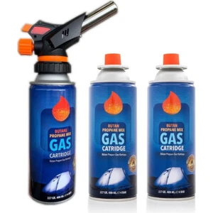 REKOTOOLS-1300 Derece Profesyonel Pürmüz Çakmak WS-509C + 3 Adet Golf Kartuş
