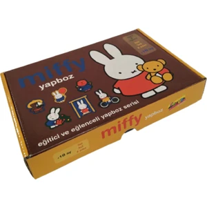 Puzzle Miffy 2x4 2x6 4 Adet 18ay+