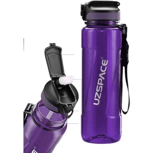 Fiftyfifty Pipetli 1000ML -Büyük Boy- Tritan Su Matarası