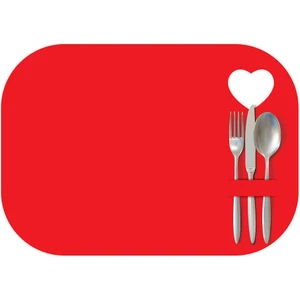 Kırmızı Keçe Amerikan Servisi, Supla 6'lı Servis Takım -448