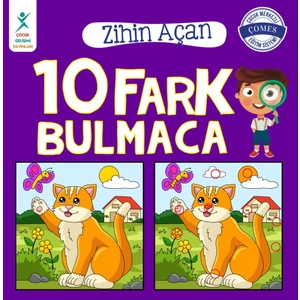 Zihin Açan 10 Fark Bulmaca - Tuğçe Turguner
