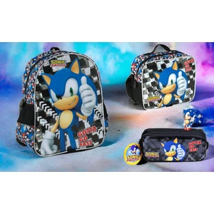 Sonic Anaokul Çanta Seti (3 Parça)