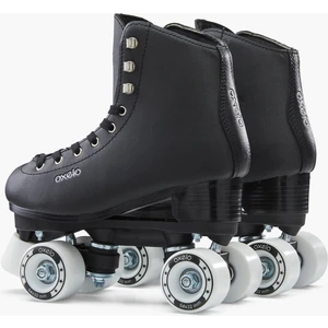 Oxelo Artistik Paten - Siyah - Quad 100