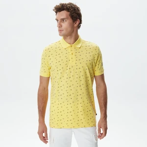Nautıca Erkek Sarı Kısa Kollu Polo K35515T.72A
