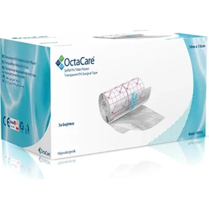 Şeffaf Pu Tıbbi Su Geçirmez Flaster Film 15 cm x 10 mt - Banyo - Dövme Bandı