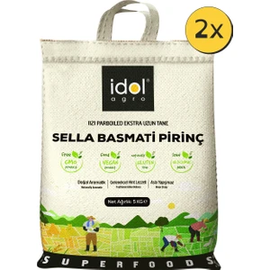 Sella Basmati Pirinç 5 kg x 2 Adet