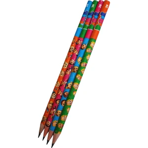 Pırıl Desenli Kurşun Kalem 4 Adet