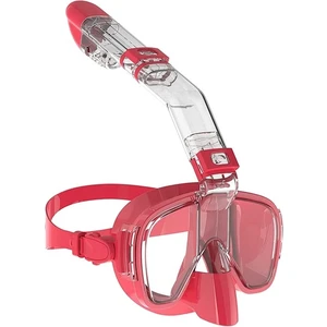 Dalış Maskesi Şnorkel Maskesi Su Geçirmez Buğu Önleyici Sıvı Silikon (Yurt Dışından)