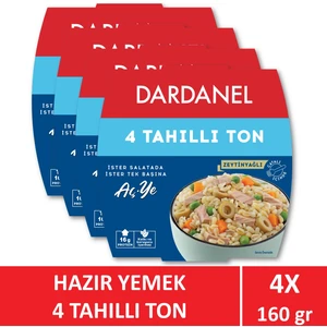 Aç Ye Dört Tahıllı Ton Balığı 4 x 160 gr