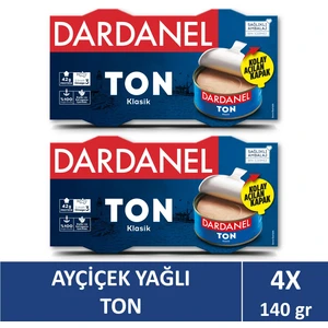 Ayçiçek Yağlı Ton Balığı 2x140 gr x 2 Adet