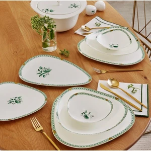 Fine Pearl Extra Simone 62 Parça 12 Kişilik Yemek Takımı Gold