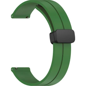 Honor Magic Watch 2 42MM Kordon Ribbon Line Yeşil