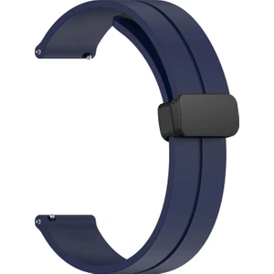 Samsung Gear S2 Kordon Ribbon Line Lacivert