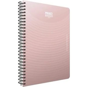 Project Spiralli Sert Kapak Defter 17X24 120 Yp Manager / Gıpta