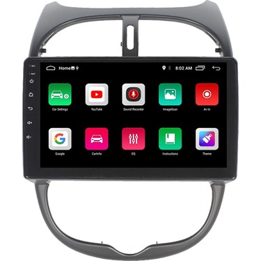 Exvol Peugeot 206 Android Multimedya Carplay 9 Inc Hd IPS Fiyatı